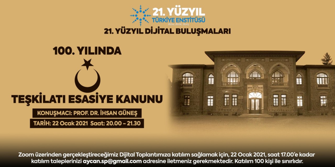 100. Yılında Teşkilatı Esasiye Kanunu